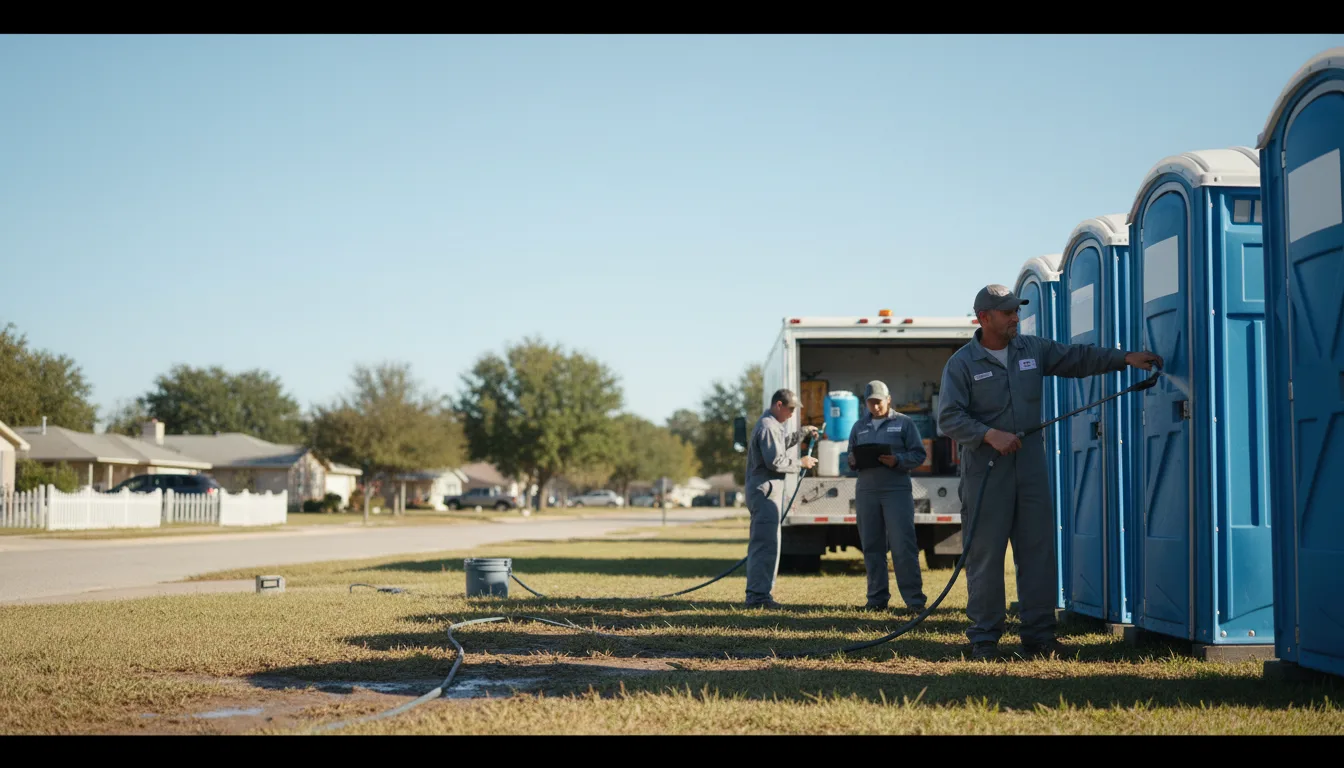 Long-Term Portable Toilet Rental in Mineral City, OH near me